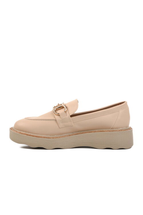 Beige Womens Casual Shoes 552607 Z