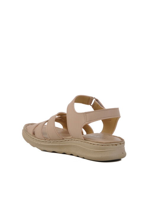صندل نسائي بيج 673582 Z