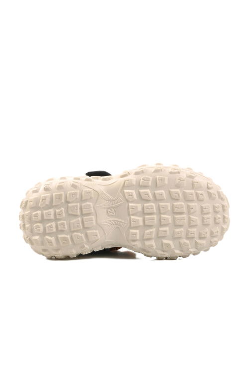 Beige Memory Foam Velcro Kids Sneakers BNI-11136 P