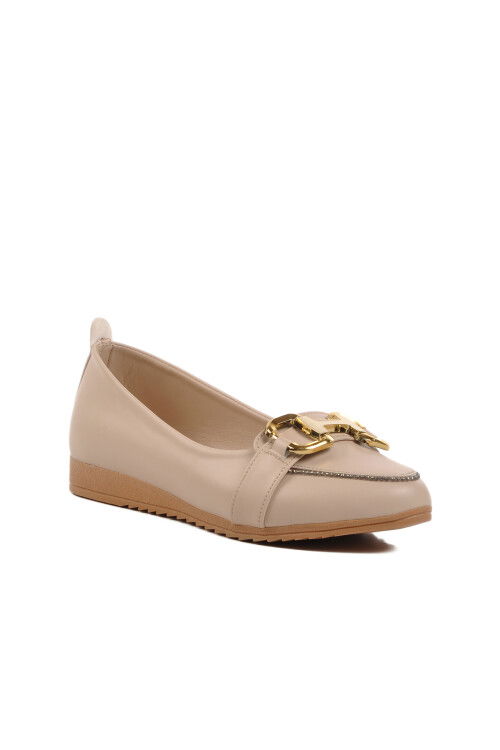 Beige Light Womens Ballerinas 209102 Z