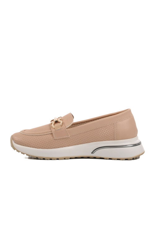 Beige Womens Casual Shoes 514524 Z