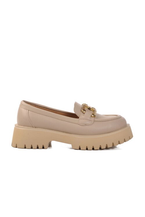 Beige Womens Casual Shoes 572397 Z