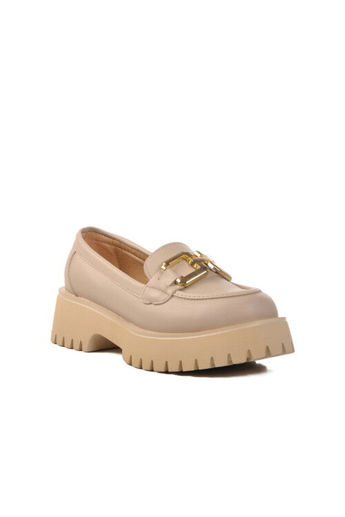 Beige Womens Casual Shoes 572397 Z