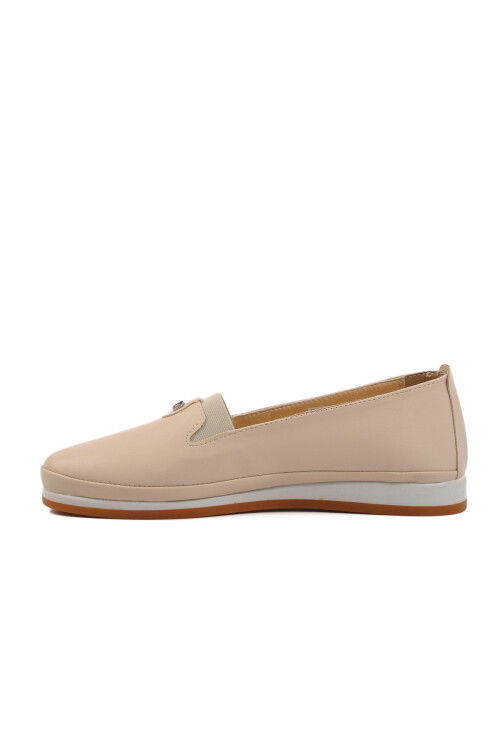 Beige Womens Casual Shoes 673553 Z