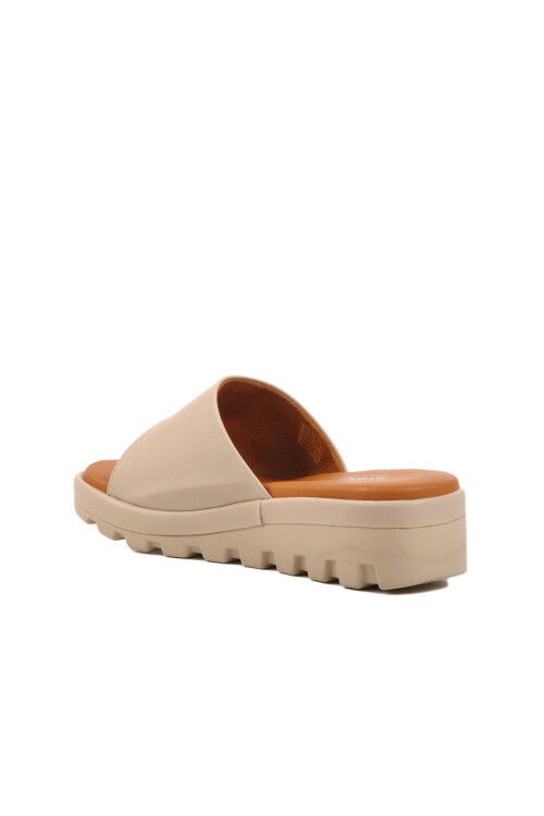 Beige Womens Slippers 581026 Z