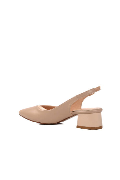 Beige Womens Evening Shoes 357115 Z