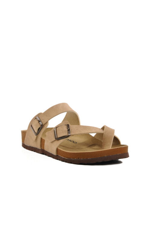 Beige Lightweight Unisex Slippers 20-320 G