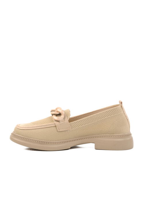 Beige Womens Casual Shoes 261191 Z