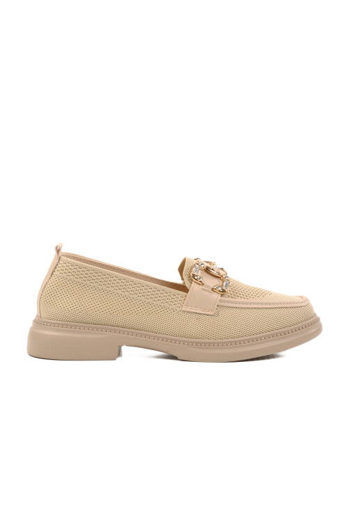 Beige Womens Casual Shoes 261192 Z