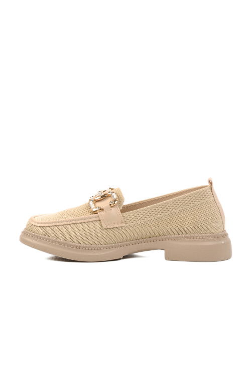 Beige Womens Casual Shoes 261192 Z