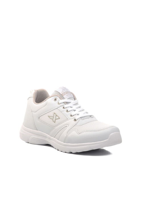 White Mesh Lightweight Mens Sneakers 020 M