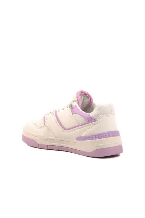 White Lilac Kids Sports Shoes BNI-10082 F