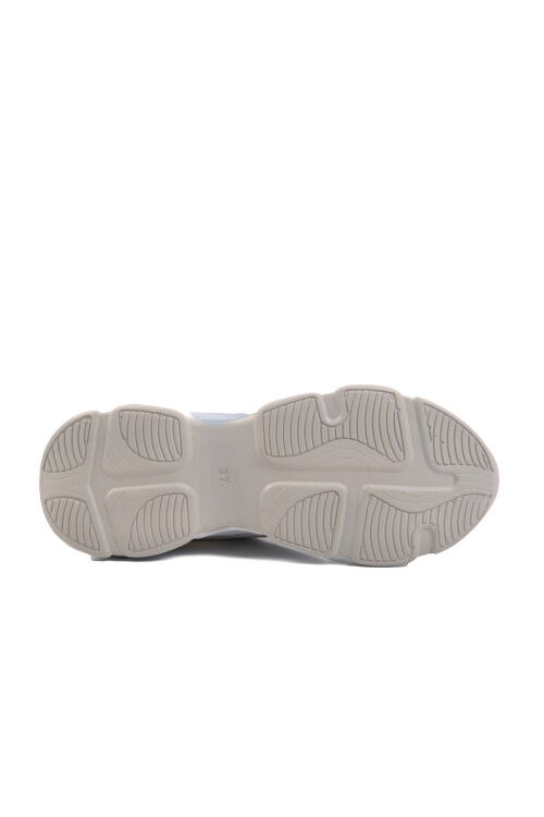 White Blue Mesh Womens Sneakers 164 G