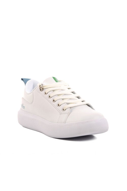 White Memory Foam Womens Sneakers BNI-11166 G