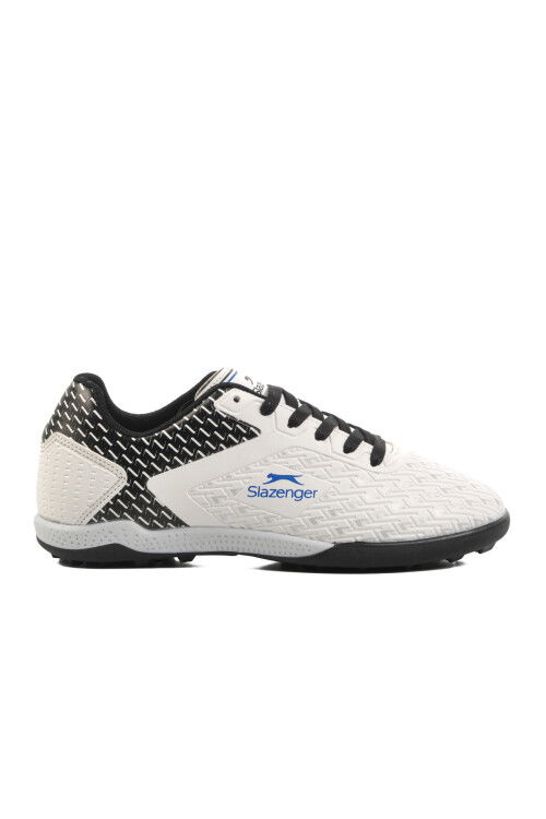 White-Black Childrens Artificial Turf Shoes Cycle G