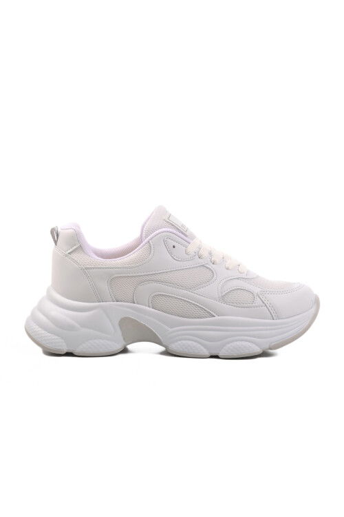 White Mesh Womens Sneakers 164 G