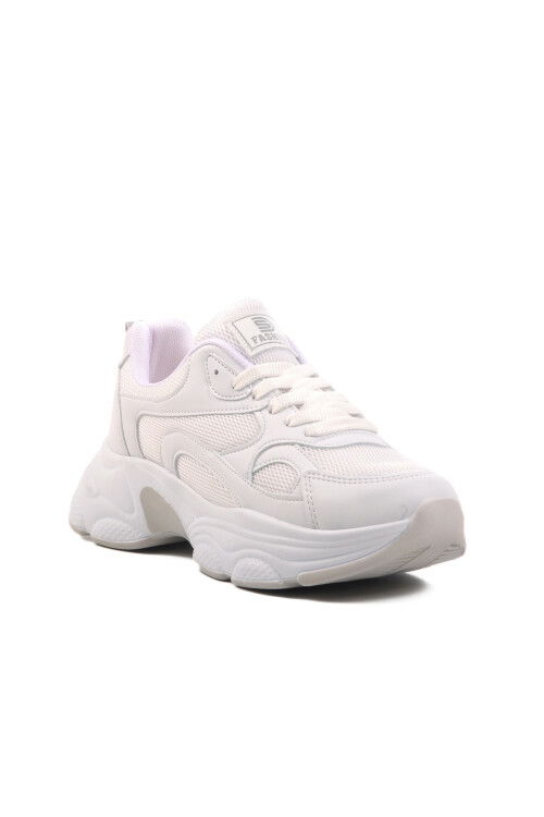 White Mesh Womens Sneakers 164 G