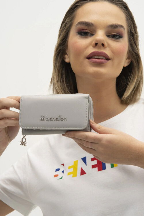 Gray Womens Wallet BNT-1210