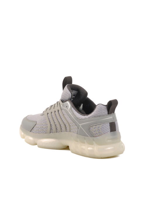 Gray Mesh Mens Sneakers Jasper 101 24829 M