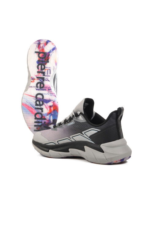 Gray Memory Foam Lightweight Mens Sneakers PCI-11052 M