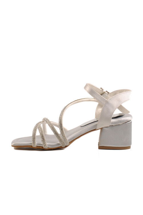 Silver Stone Girls Sandals 21 F