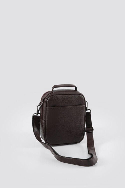 Brown Mens Hand and Shoulder Bag 31499