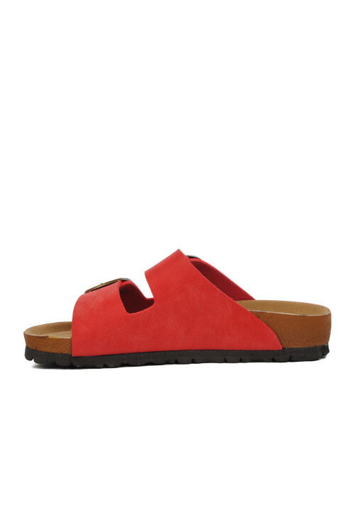 Red Cork Sole Womens Slippers PC-6958 Z