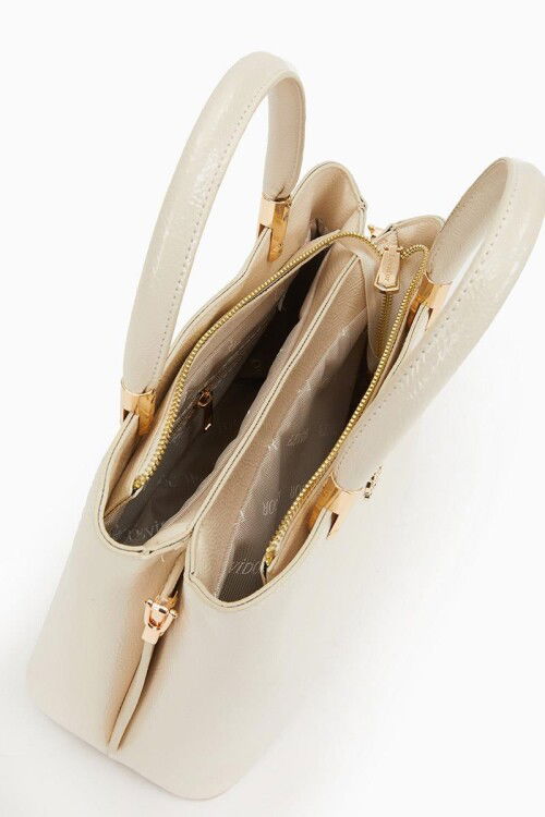 Cream Womens Hand and Shoulder Bag 930065