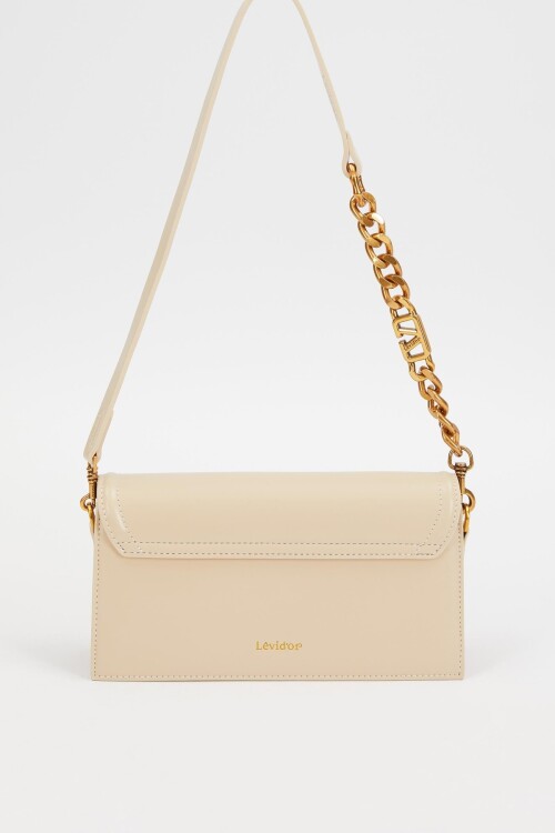 Cream Womens Hand and Shoulder Bag 930239