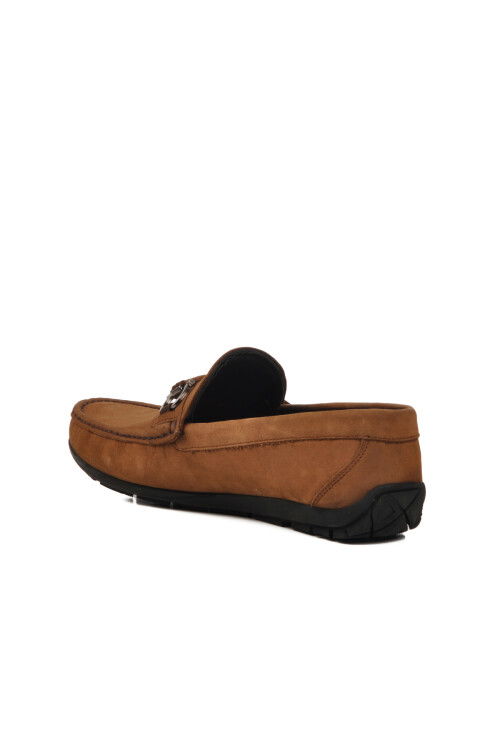 Sand Nubuck Genuine Leather Mens Casual Shoes 505454 M