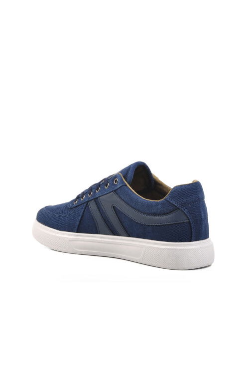 Blue Light Linen Mens Casaul Shoes 032 M