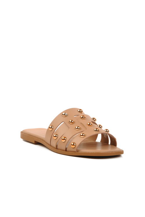 Nude  İnce Taban Kadın Terlik 343118 Z