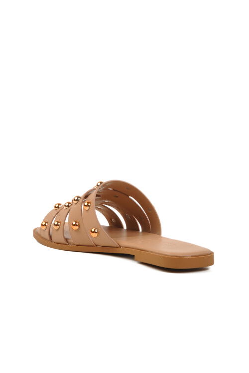 Nude  İnce Taban Kadın Terlik 343118 Z