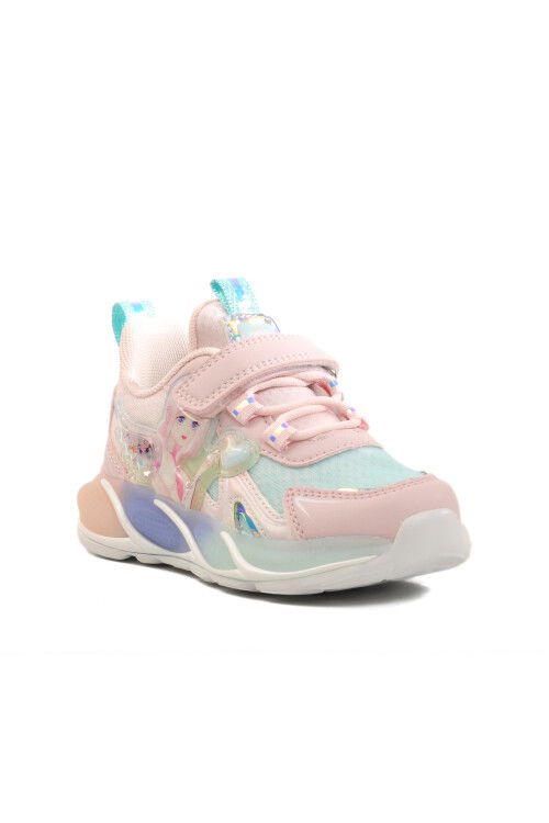 Powder Velcro Girls Sneakers 1944 P