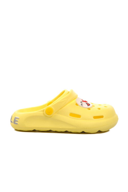 Yellow Sabo Unisex Childrens Slippers BRN 1648 F