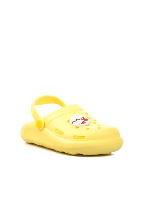 Yellow Sabo Unisex Childrens Slippers BRN 1648 F
