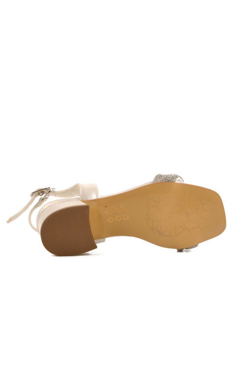 Mother of Pearl Stone Girls Sandals 07 P