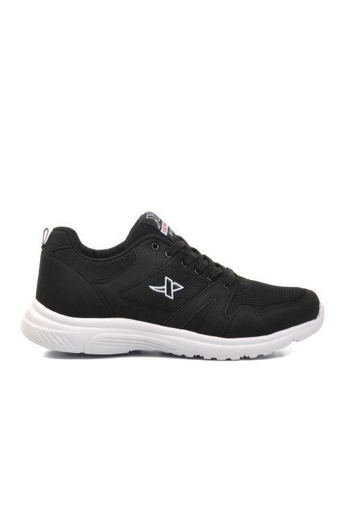 Black and White Mesh Lightweight Mens Sneakers 020 M