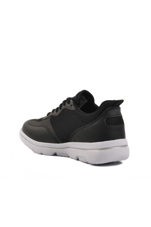 Black White Mesh Lightweight Unisex Sneakers Z-5496 G