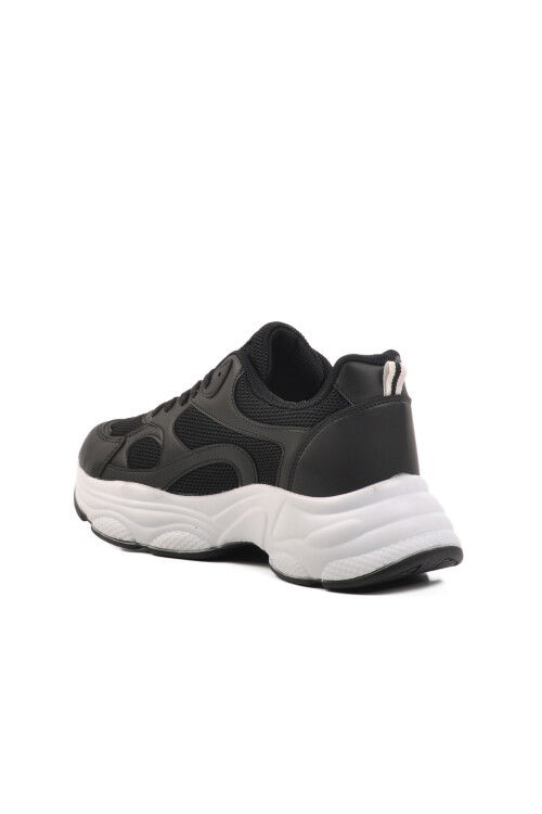 Black and White Mesh Womens Sneakers 164 G