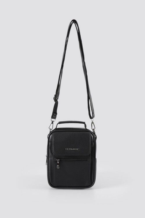 Black Mens Hand and Shoulder Bag 31499