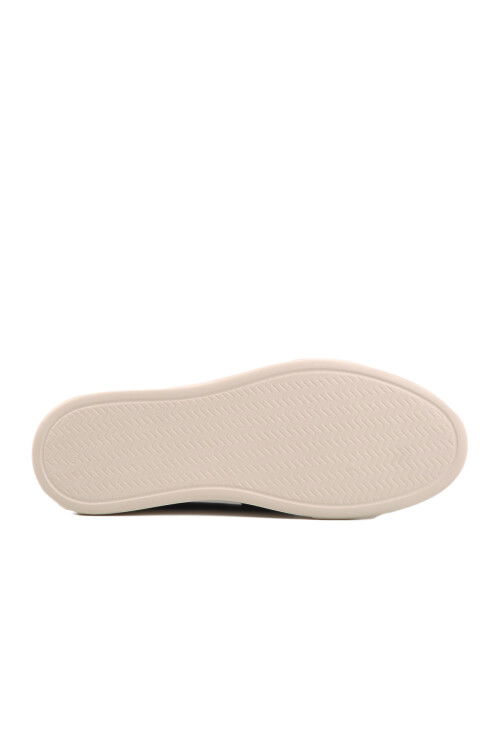 Black Genuine Leather Mens Casual Shoes 692259 M