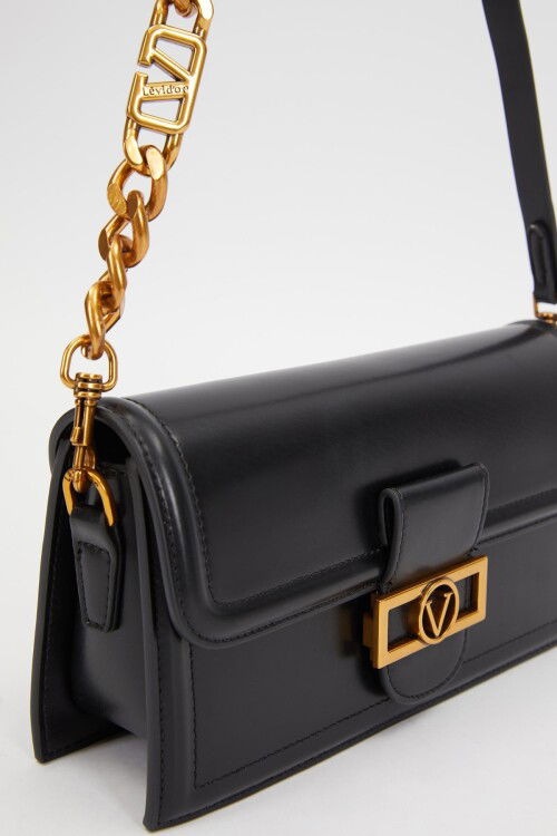 Black Womens Handbag and Shoulder Bag 930239