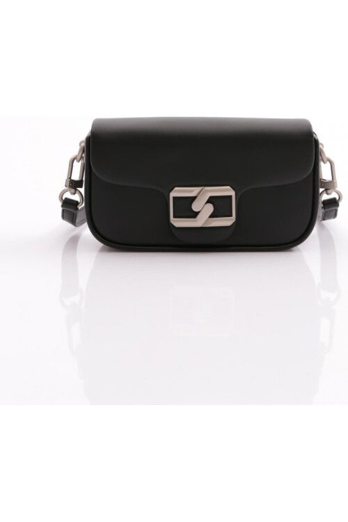 Black Womens Handbag and Shoulder Bag 17375