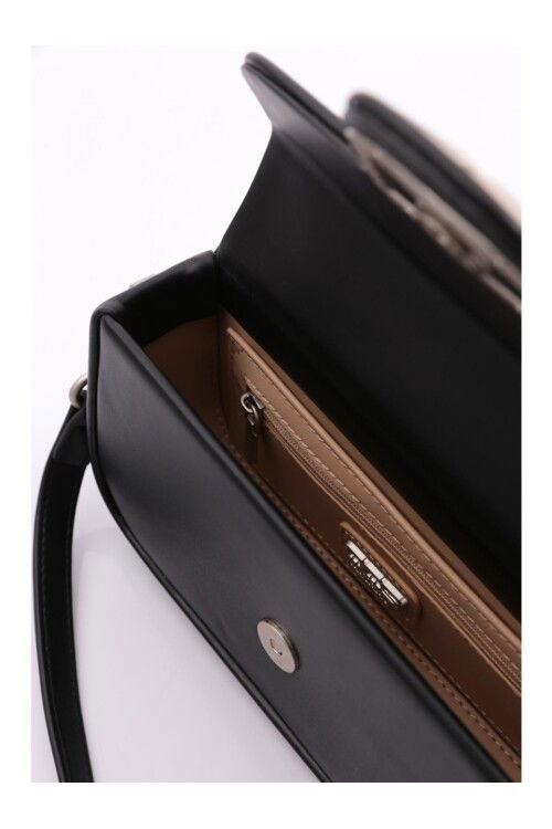 Black Womens Handbag and Shoulder Bag 17375