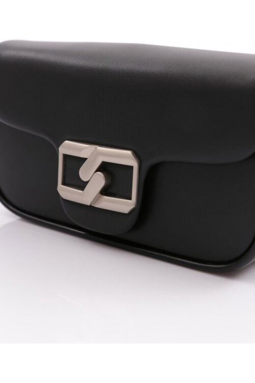 Black Womens Handbag and Shoulder Bag 17375