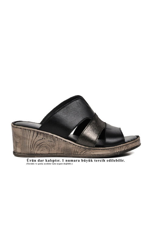 Black Womens Slippers 465173 Z