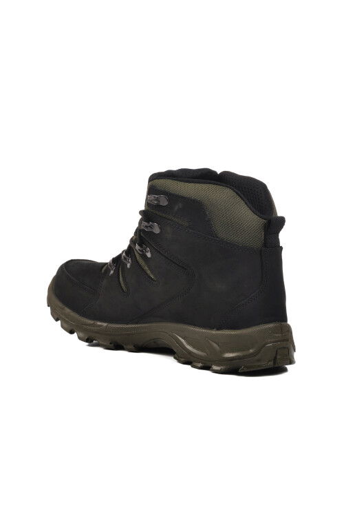 Black Nubuck-Khaki Waterproof Mens Outdoor Boots M5558 M