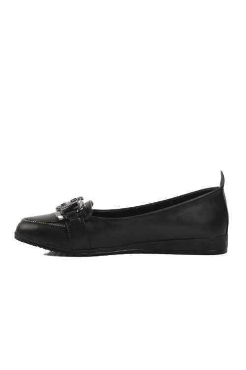 Black Lightweight Womens Ballerinas 209102 Z