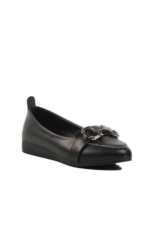 Black Lightweight Womens Ballerinas 209102 Z
